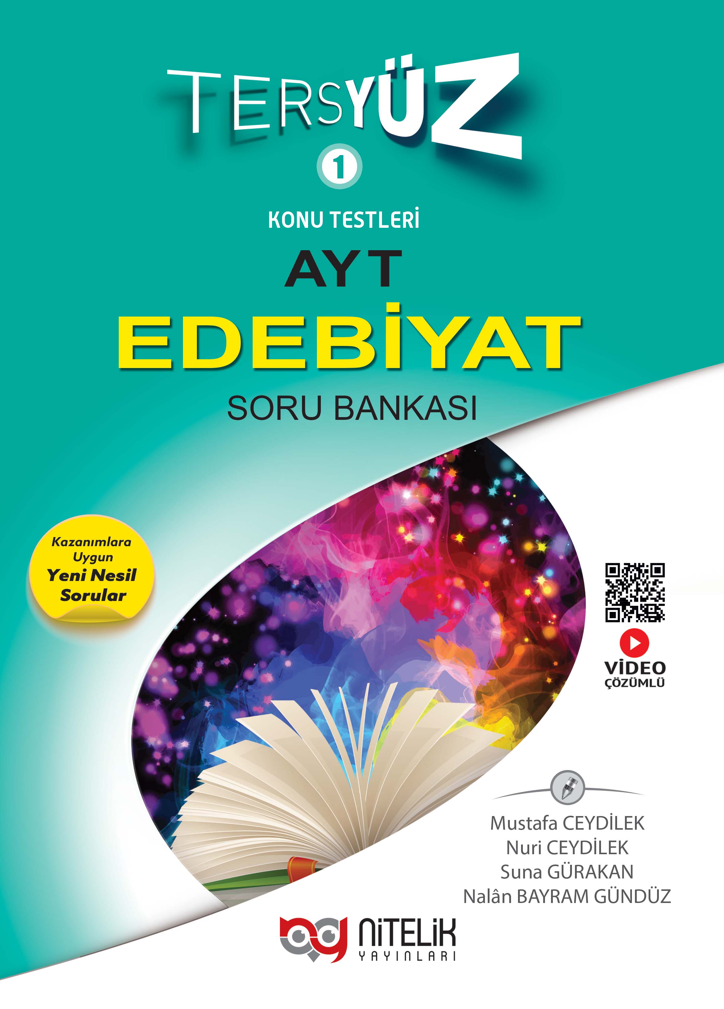AYT Tersyüz Konu Testleri Edebiyat Soru Bankası kapak görseli